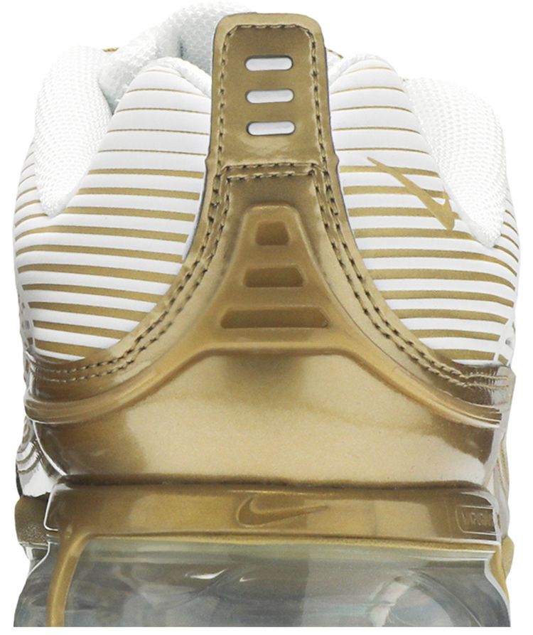 Air Vapormax 360 White Metallic Gold