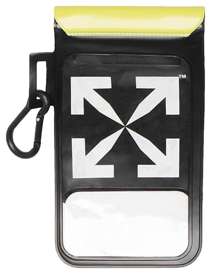 Off White Waterproof Case BlackWhite