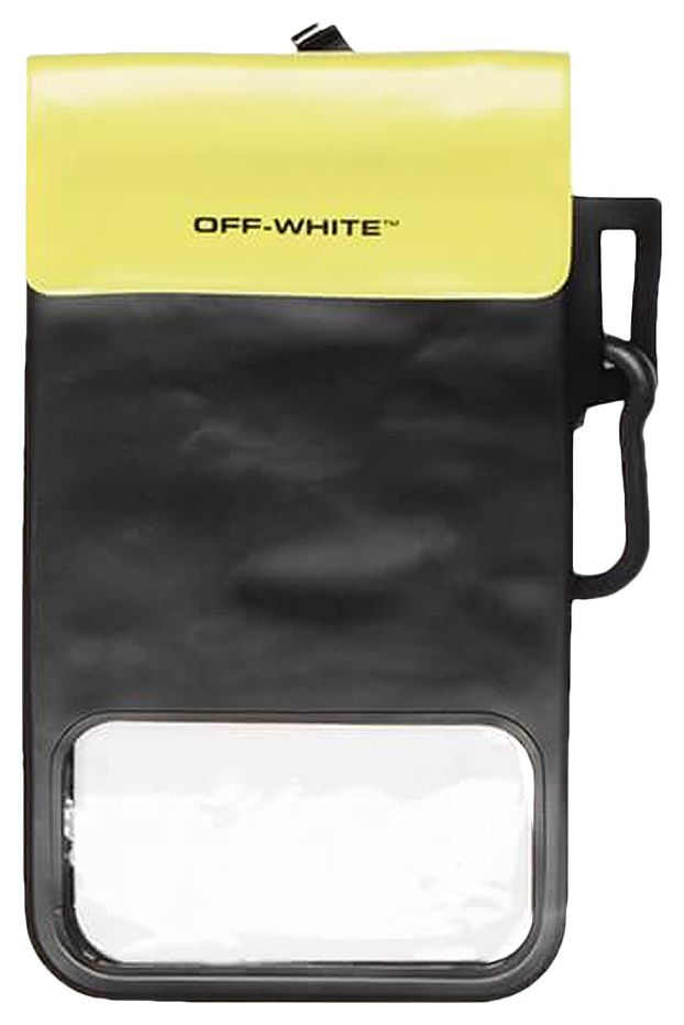Off White Waterproof Case BlackWhite