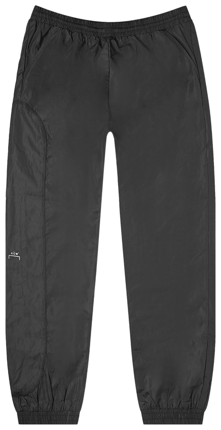 A Cold Wall Overlock Nylon Trousers Black