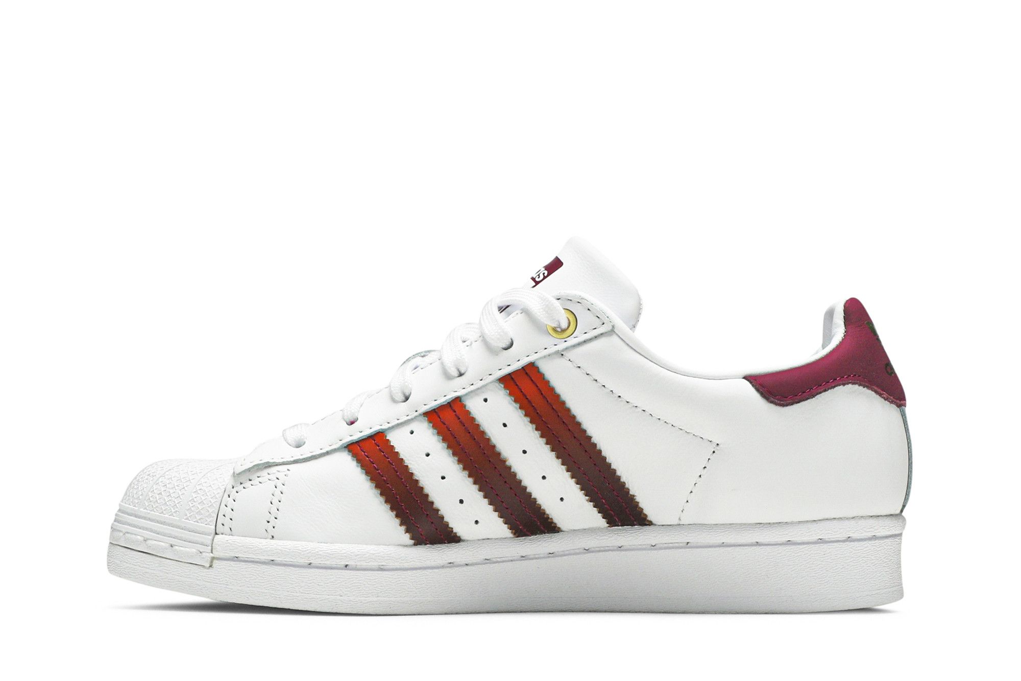 Adidas superstar red floral best sale