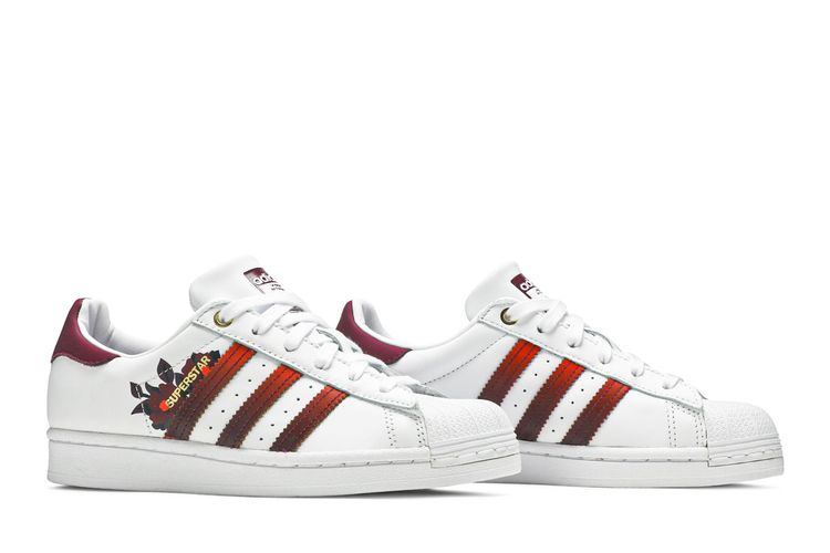 adidas gazelle silver green womens adidas Men's Superstar II Shoes, Size 9, Victory Red/White main image 0