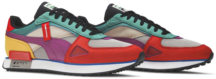 The Hundreds x Puma Future Rider Multi Color