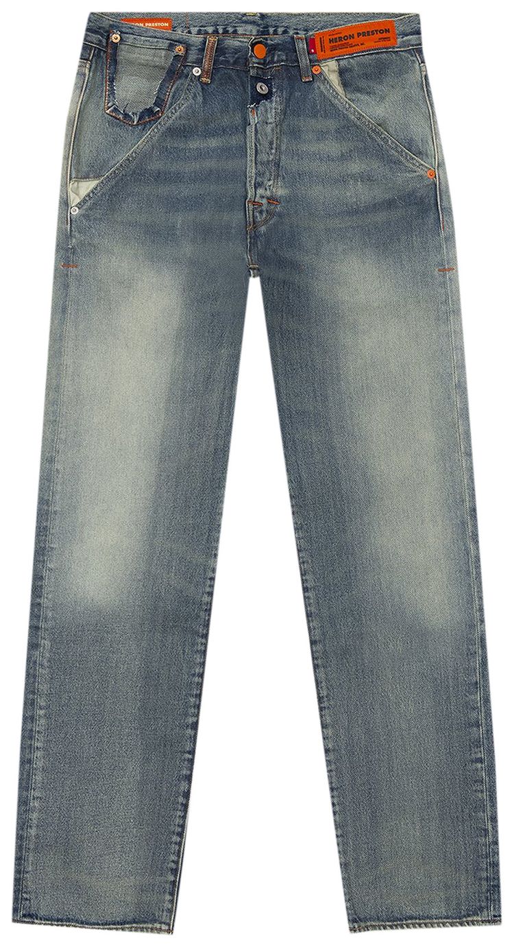 Heron Preston x Levis 501 Jeans Vintage Wash