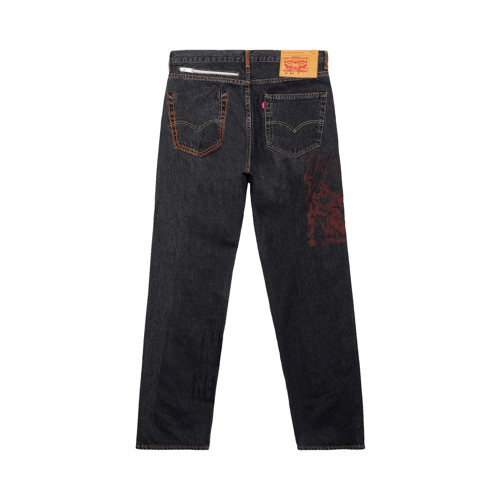 HERON PRESTON Levi's 501 コラボ デニム サイズ28 リーバイス×ヘロン・プレストン、“間違い”がキーワードの