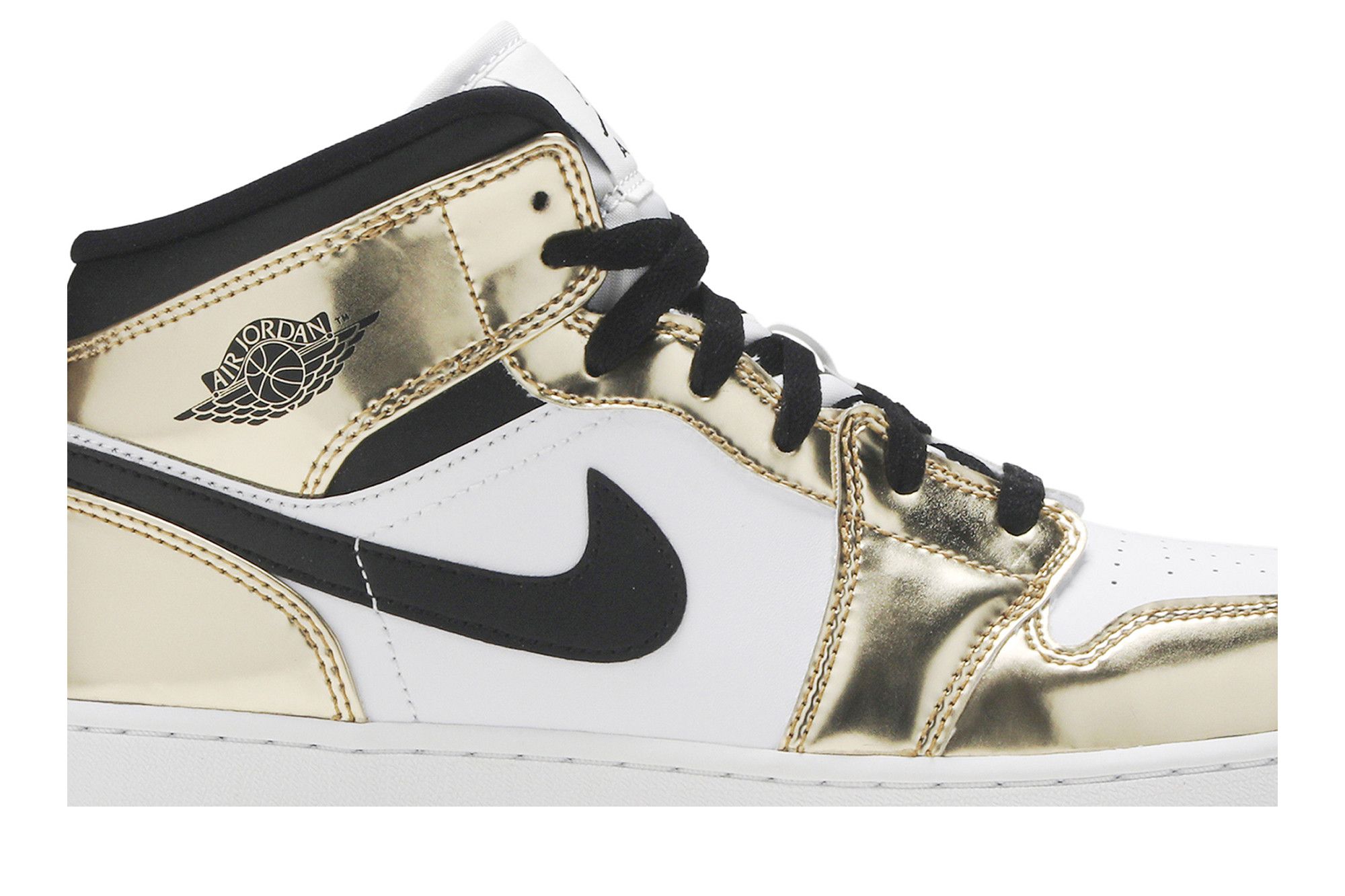 GOLDEN  DB 2.12 限定モデル Buy Air Jordan 1 Mid SE GS 'Metallic Gold' - DC1420 700 | GOAT