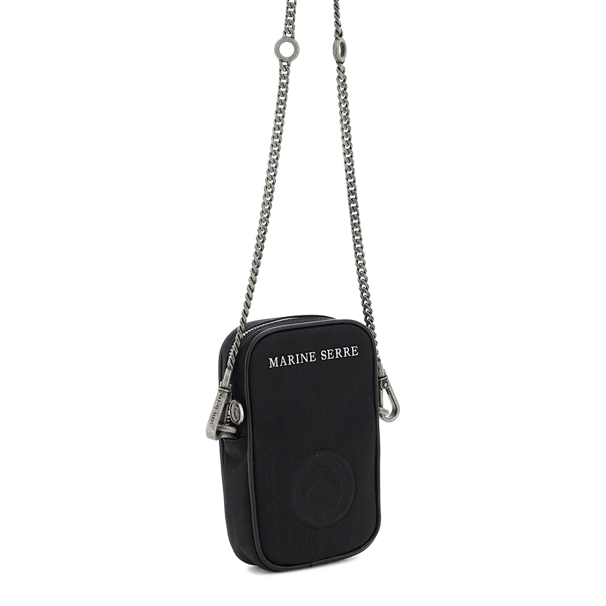 Buy Marine Serre One Pocket Phone Case Bag 'Black