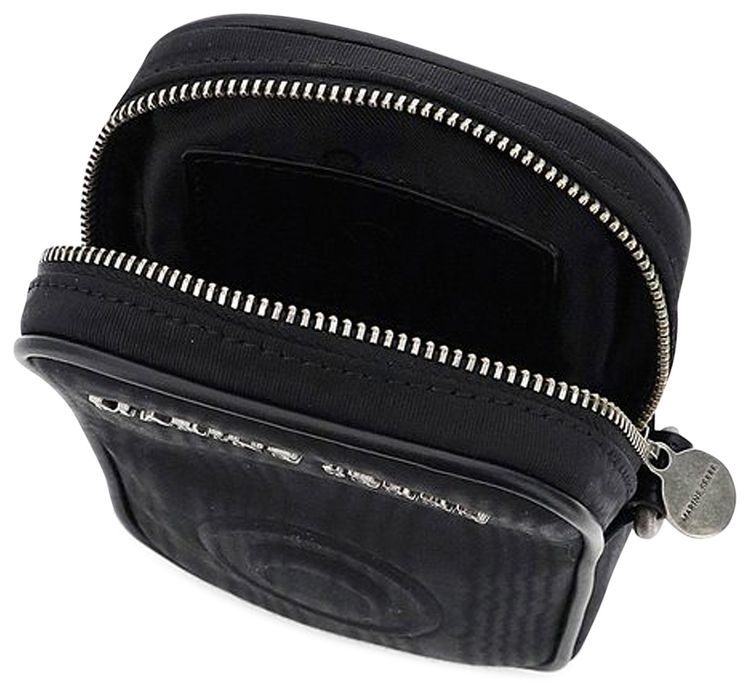 Marine Serre One Pocket Phone Case Bag Black