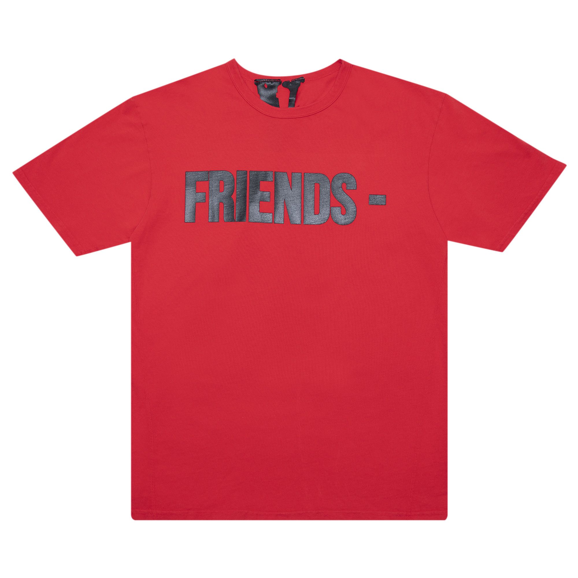 Red vlone friends tee best sale