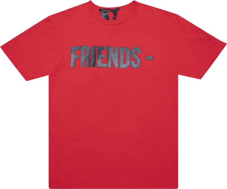 Vlone Friends T-Shirt 'Red/Black'
