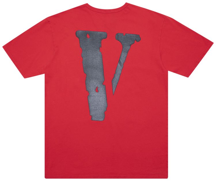 Vlone Friends T Shirt RedBlack