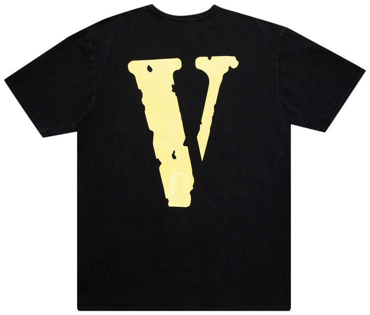 Vlone Staple T Shirt BlackYellow