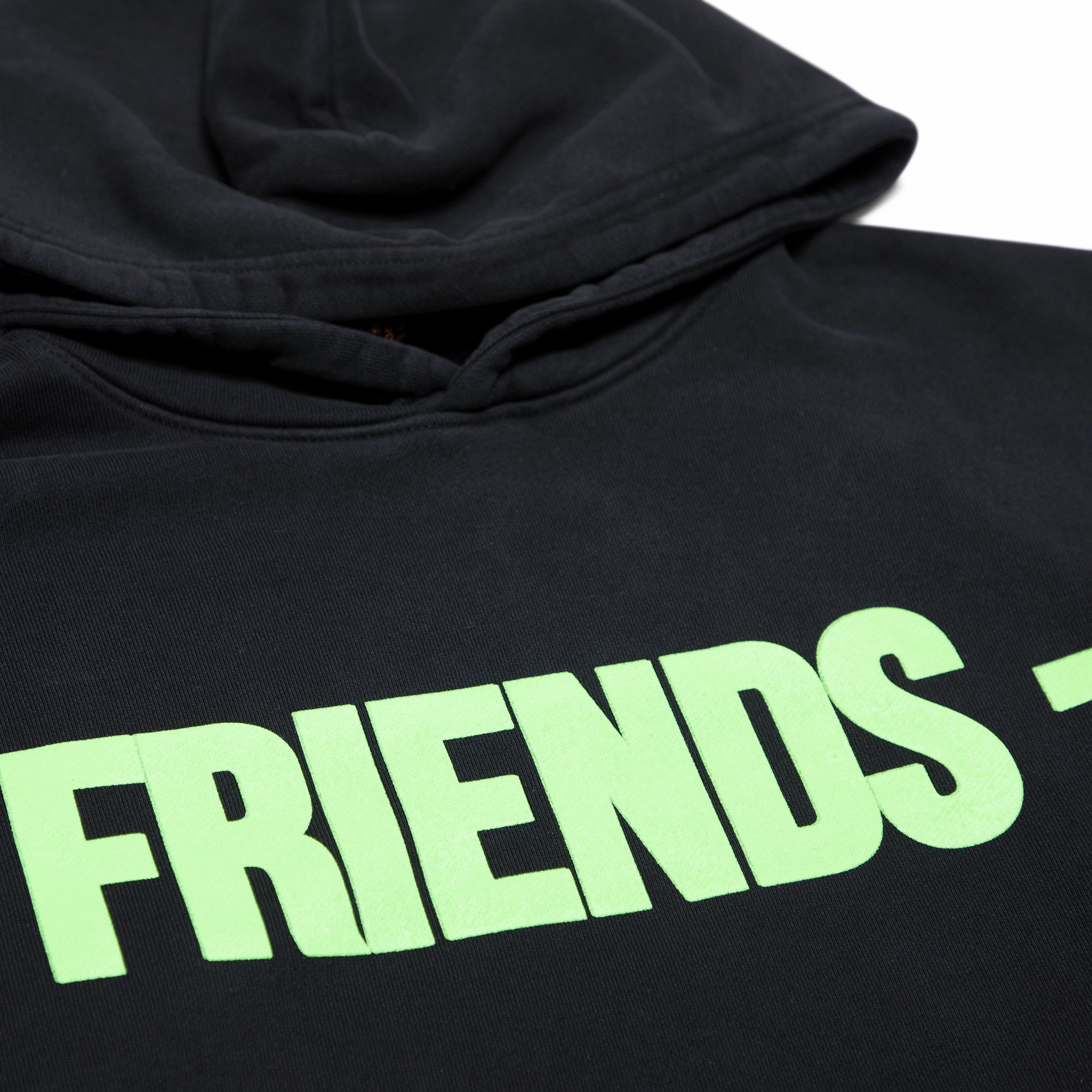 Size xxl Vlone Friends Hoodie Black Green