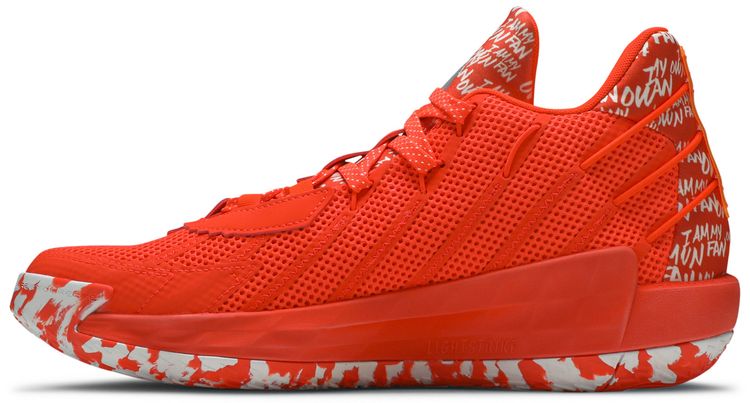 Adidas Dame 7 I Am My Own Fan   Solar Red