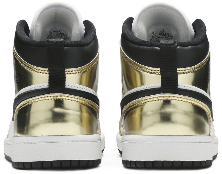 Air Jordan 1 Mid SE PS Metallic Gold