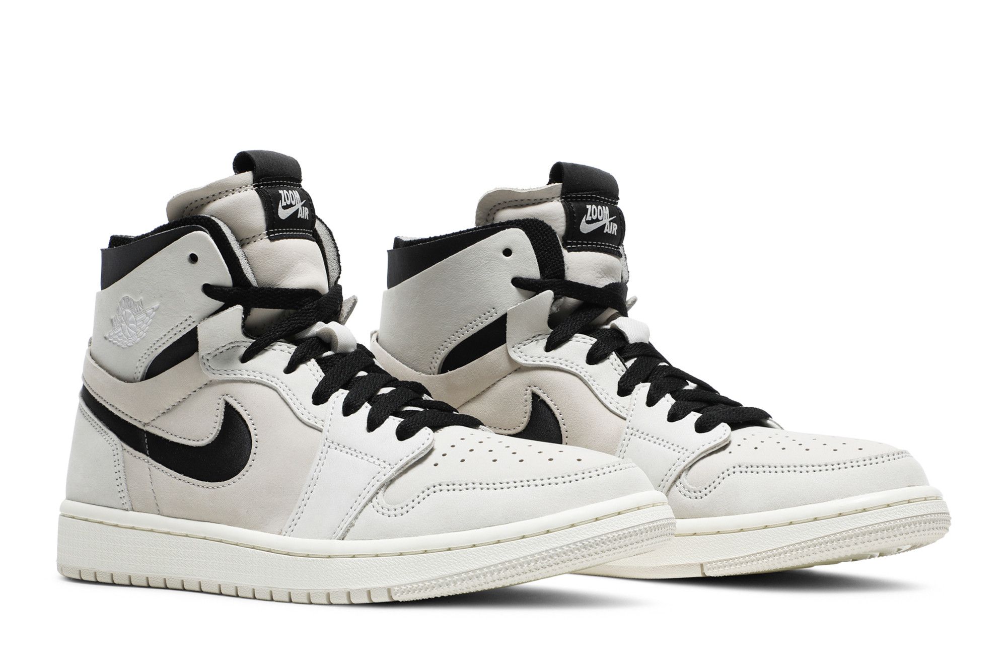 スニーカー NIKE Air Jordan 1 High Zoom CMFT Summit White Black WMNS Buy Wmns Air Jordan 1 Zoom 'Summit White' - CT0979 100 | GOAT