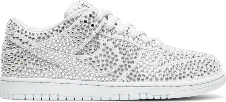 Cactus Plant Flea Market x Swarovski x Dunk Low Pure Platinum