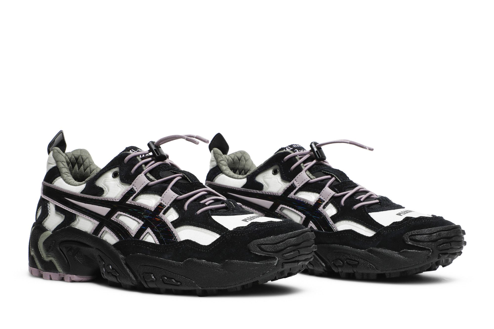 Buy Pleasures x ASICS Gel Nandi 'Cream Graphite' - 1201A125 100 | GOAT