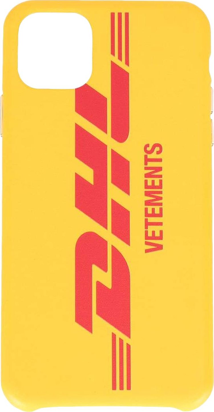 Vetements DHL iPhone 11 Pro Max Case 'Yellow'
