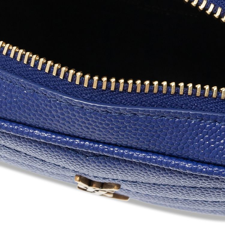 Saint Laurent Lou Baby Key Holder Pouch Purple