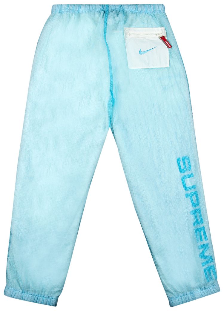 Supreme x Nike Jewel Reversible Ripstop Pant Light Blue