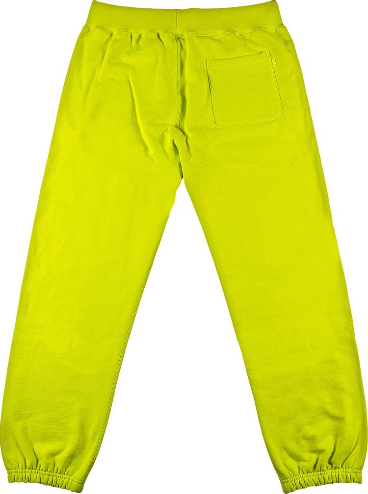 Supreme S Logo Sweatpant Acid Green