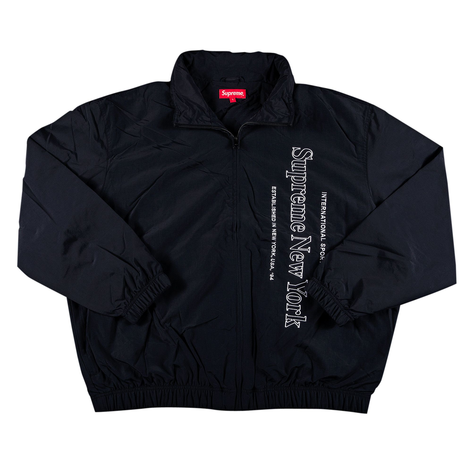 Supreme Side Logo Track Jacket (FW20) - $158