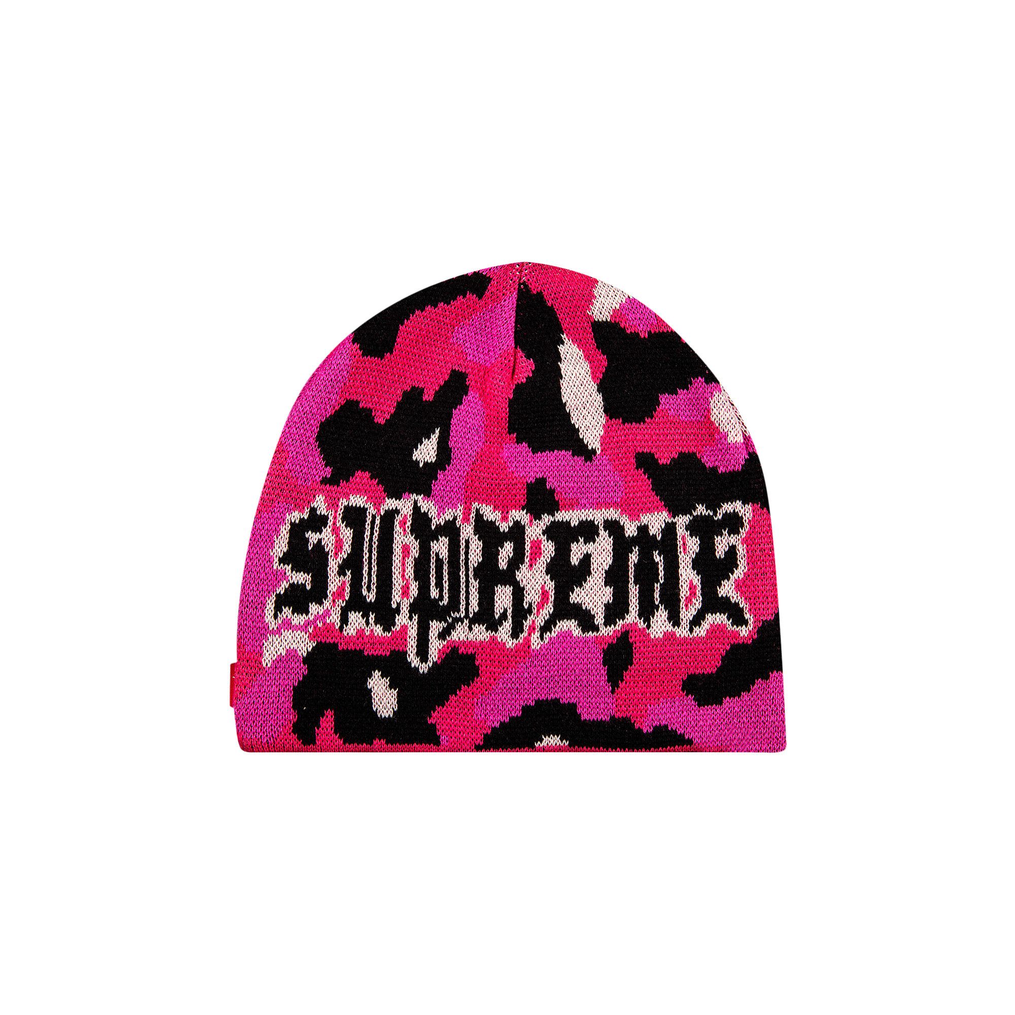 Buy Supreme Paris Camo Beanie 'Pink Camo' - FW20BN18 PINK