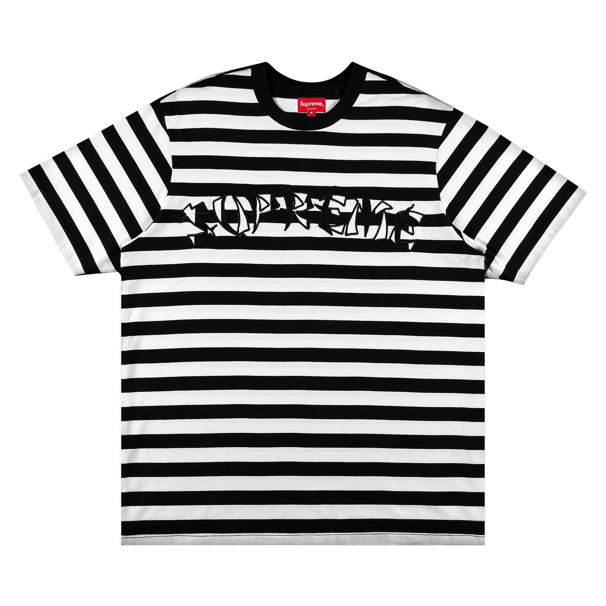 【月足天音着用】Supreme Stripe Pocket L/S Top M Supreme Stripe Pocket L/S Top Black Men's - FW25 - US
