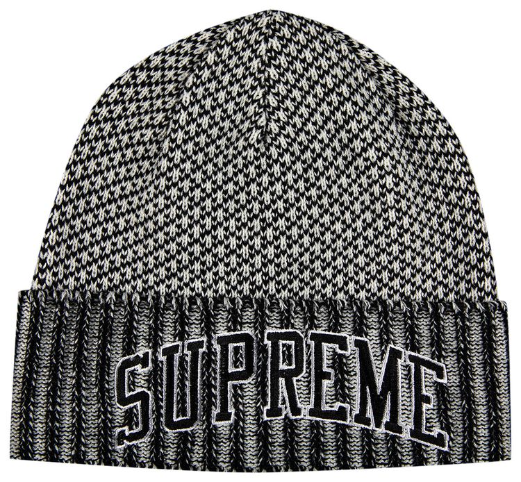 Supreme Fair Isle Beanie Black