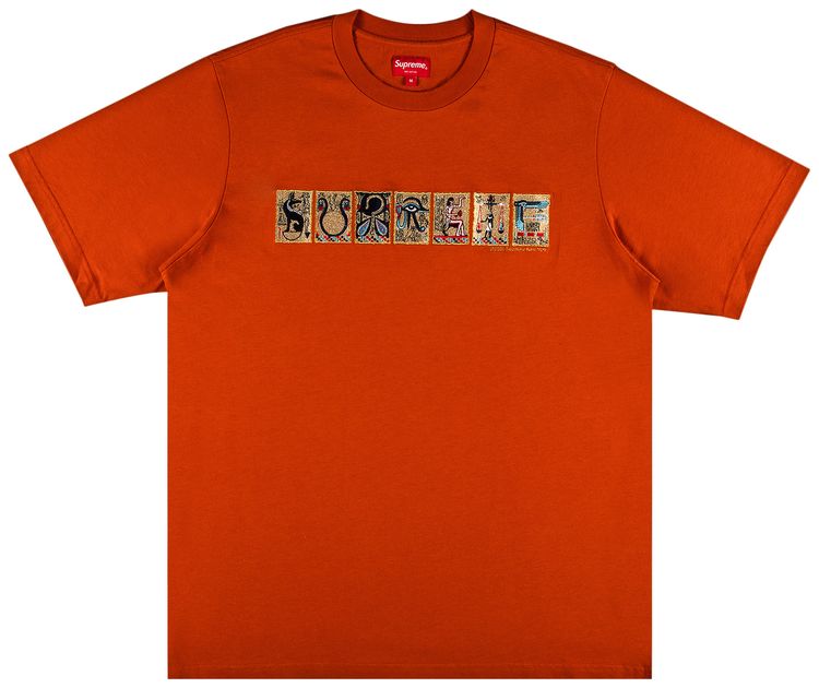 Supreme Ancient Short Sleeve Top Burnt Orange