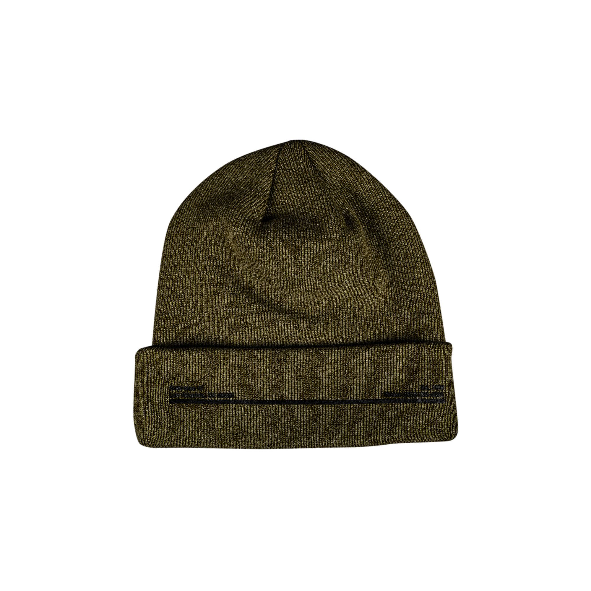 Buy Supreme x New Era Shop Beanie - Los Angeles 'Light Olive