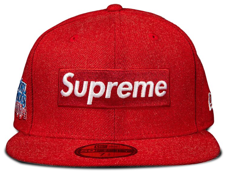 Supreme World Famous Box Logo New Era Red