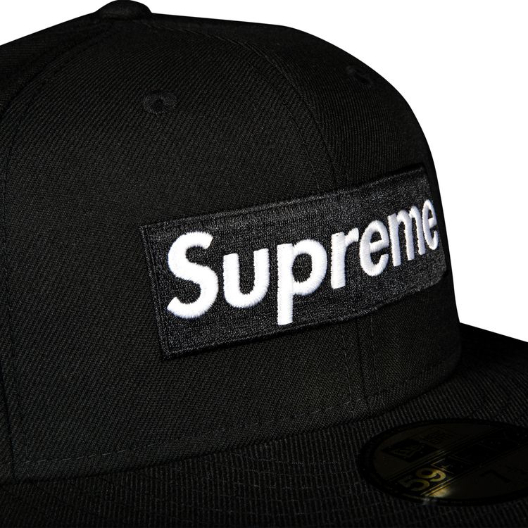 Supreme World Famous Box Logo New Era Black