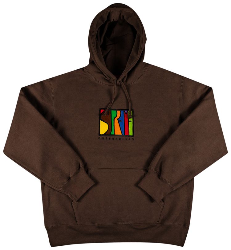 Supreme Enterprises Hooded Sweatshirt Dusty Brown