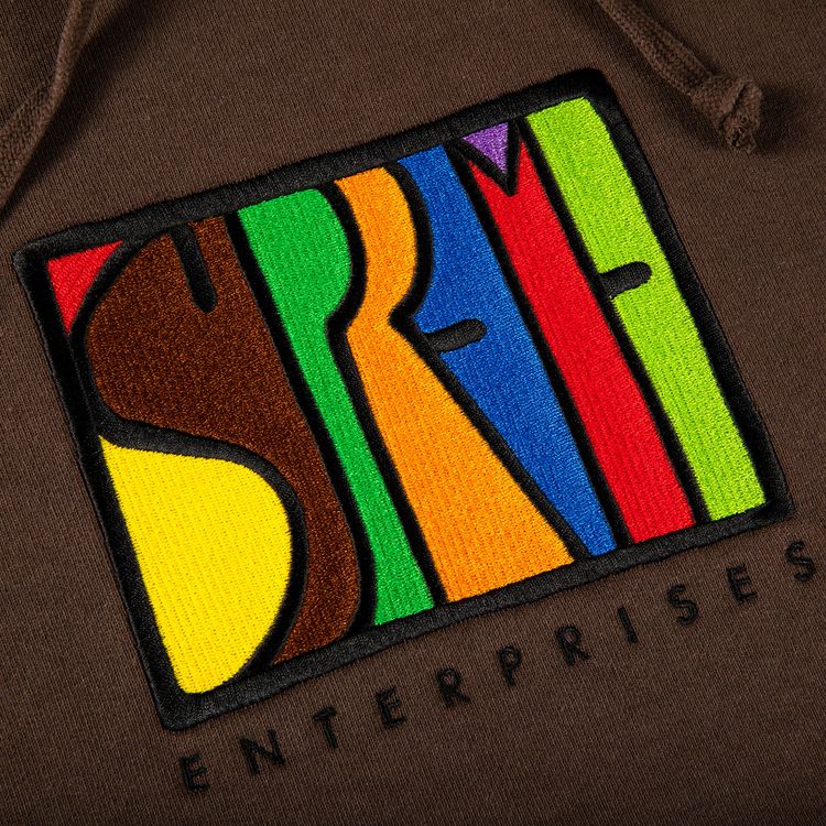 Supreme Enterprises Hooded Sweatshirt Dusty Brown