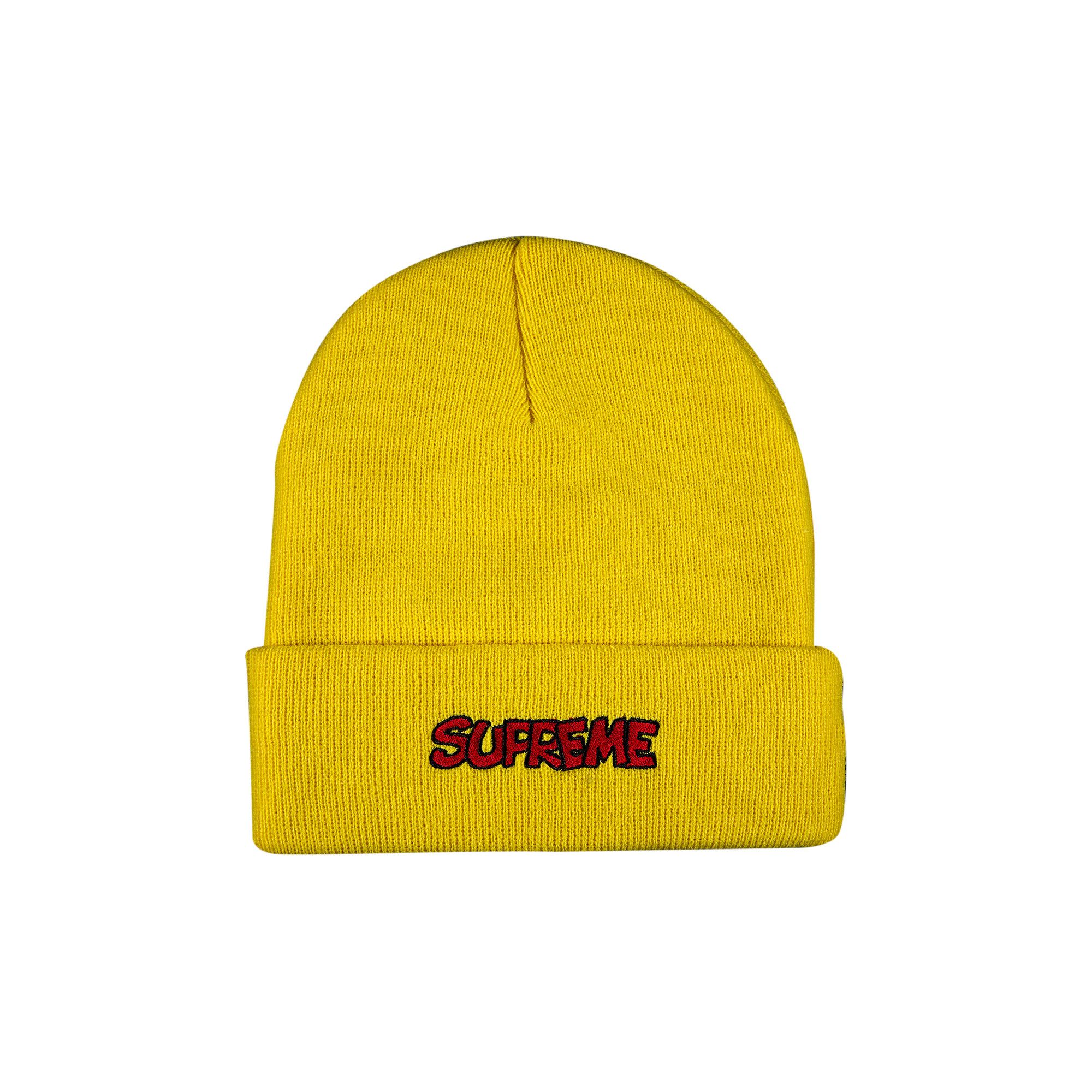 Buy Supreme x Smurfs Beanie 'Yellow' - FW20BN49 YELLOW | GOAT