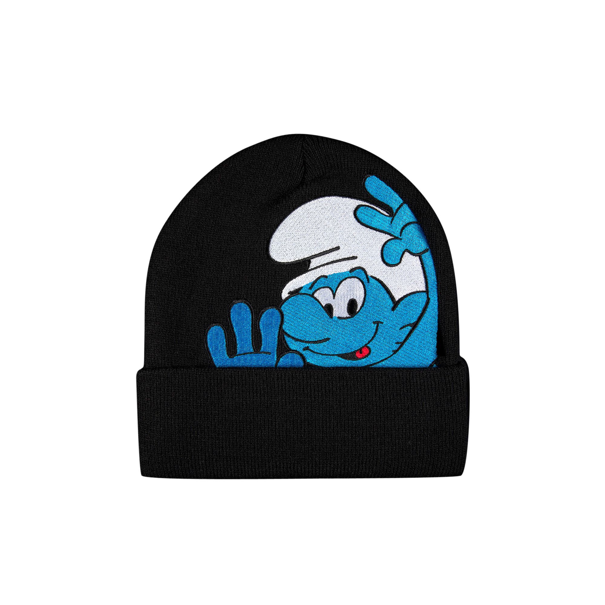 Buy Supreme x Smurfs Beanie 'Black' - FW20BN49 BLACK | GOAT