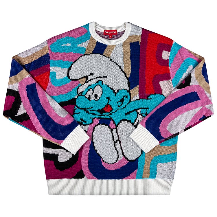 Supreme x Smurfs Sweater 'White'