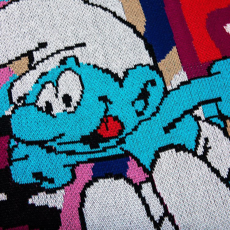 Supreme x Smurfs Sweater White
