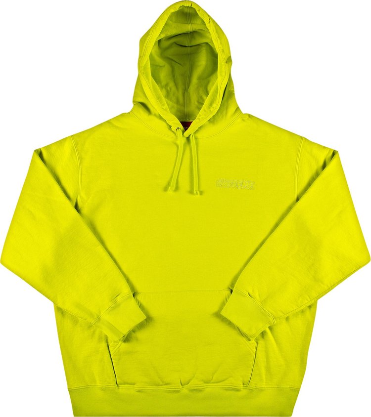 Supreme x Smurfs Hooded Sweatshirt 'Acid Green'