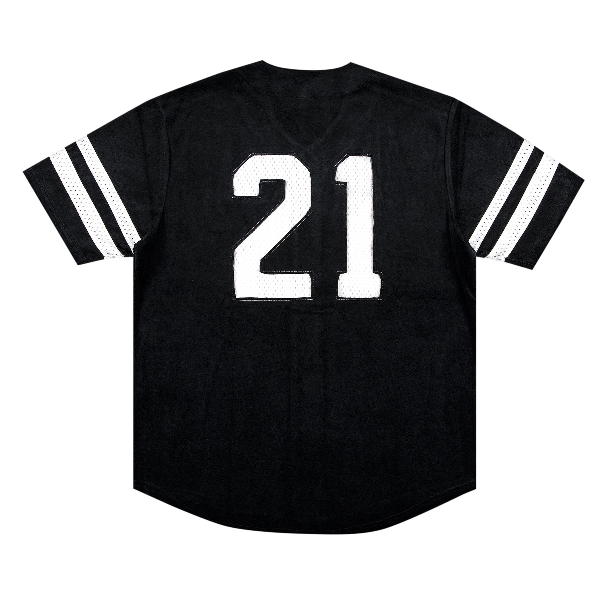 Buy Supreme Velour Baseball Jersey 'Black' - FW20KN28 BLACK