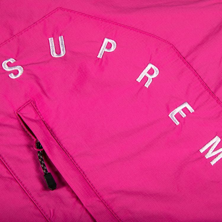 Supreme Curve Logos Ripstop Jacket Dusty Purple