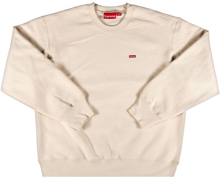 Supreme Small Box Crewneck Natural