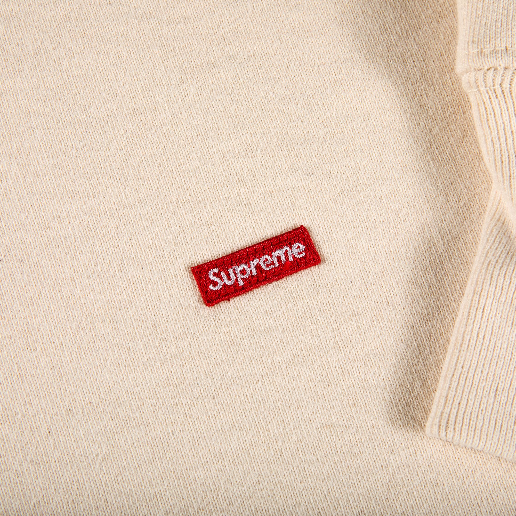 Buy Supreme Small Box Crewneck 'Natural' - FW20SW84 NATURAL