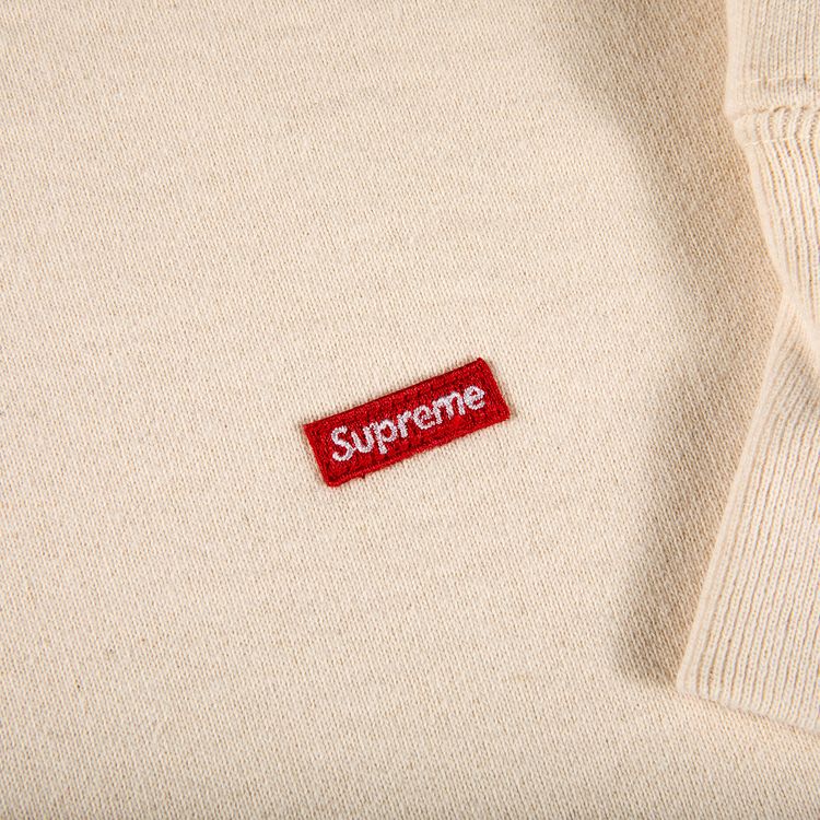 Supreme Small Box Crewneck Natural