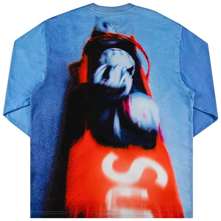 Supreme Bobsled Long Sleeve Top Blue