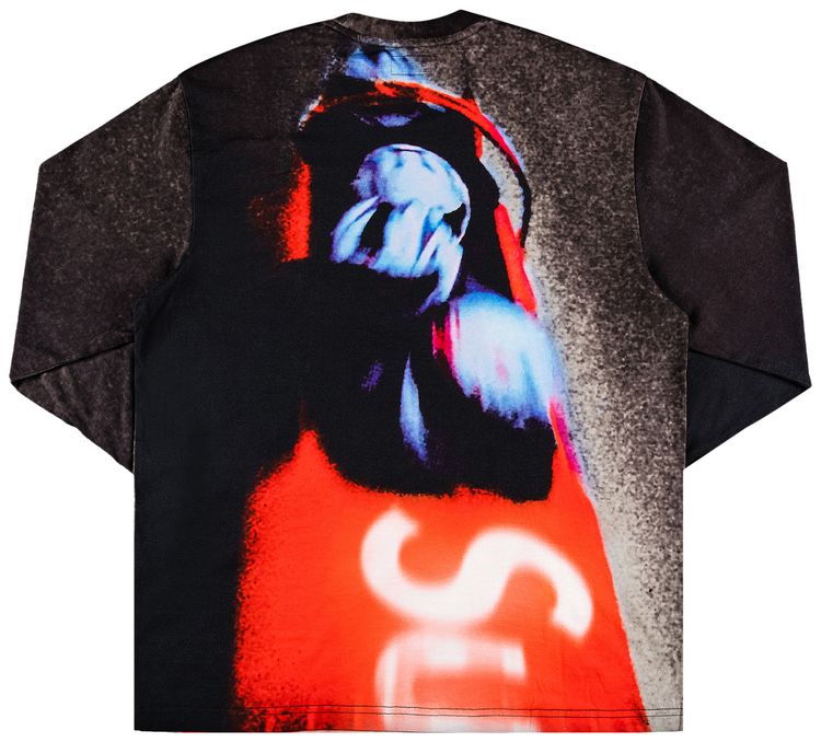 Supreme Bobsled Long Sleeve Top Black