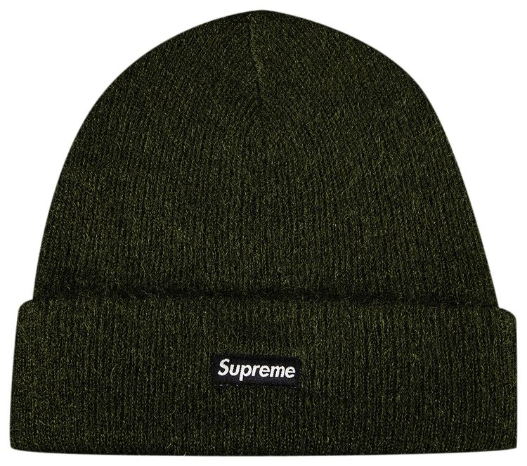 Supreme Mohair Beanie Olive