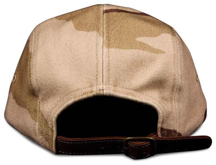 Supreme Wool Camp Cap Desert Camo